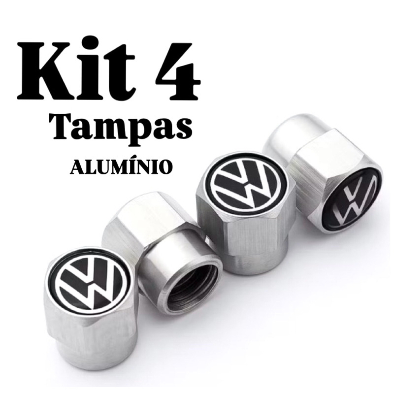 Tampa Bico Pneu Válvula Compatível todos VW Volk