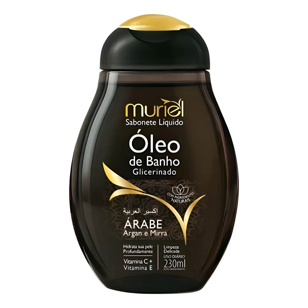 Óleo De Banho Glicerinado Árabe Argan E Mirra 23