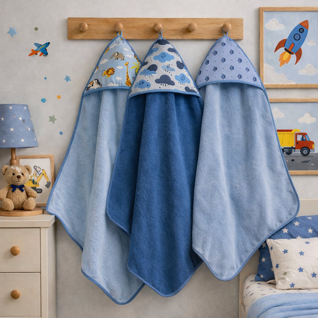 Kit 3 unidades Toalha De Banho Bebe Soft Infantil 