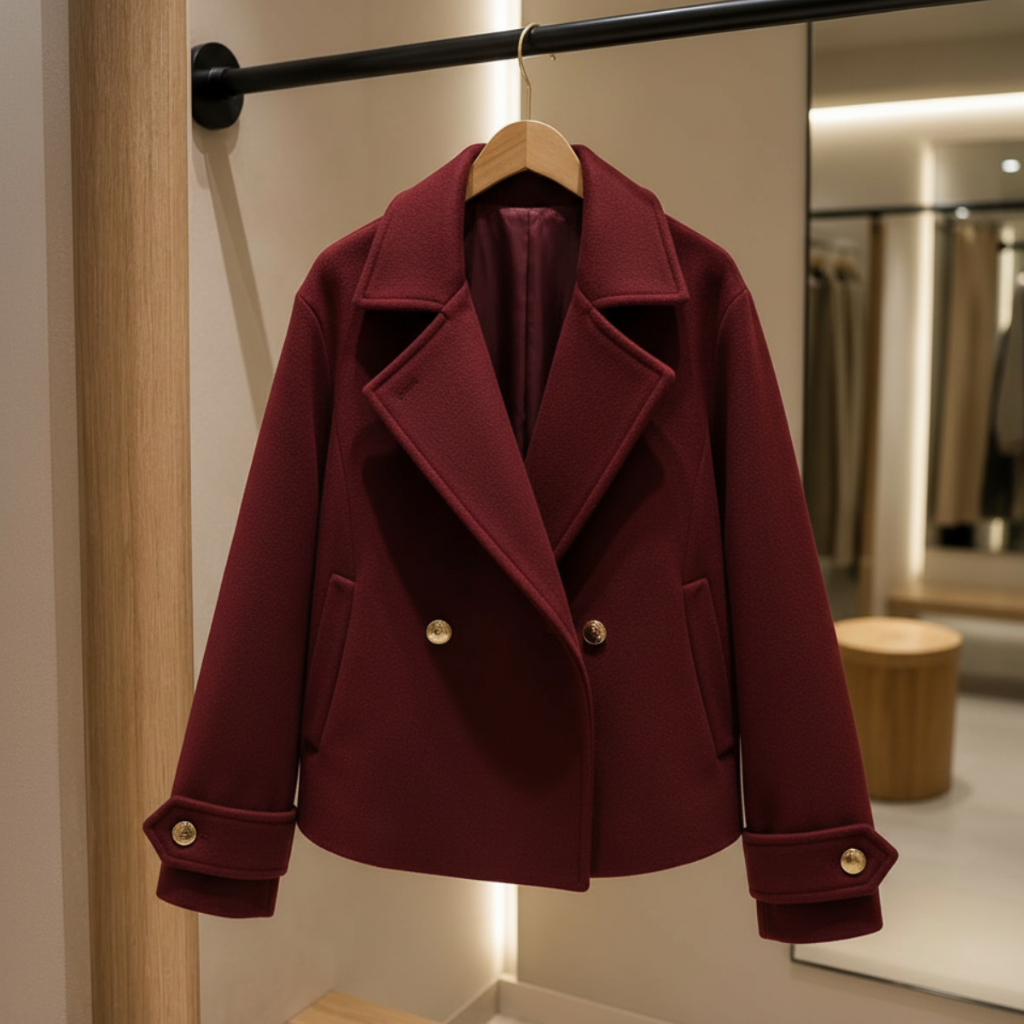 Jaqueta Feminina Casaco Frio Lã Batida Blusa Bot�
