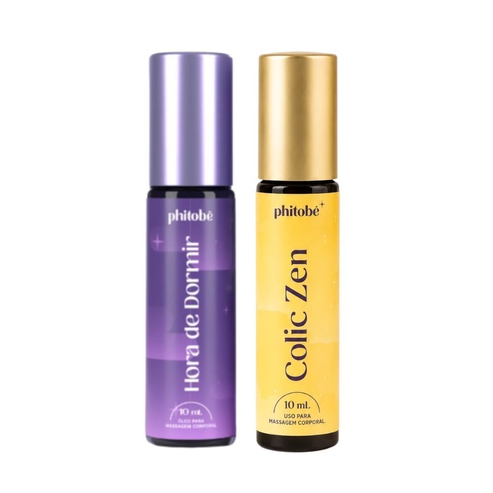 Colic Zen + Hora de Dormir Phitobê blend de óleo