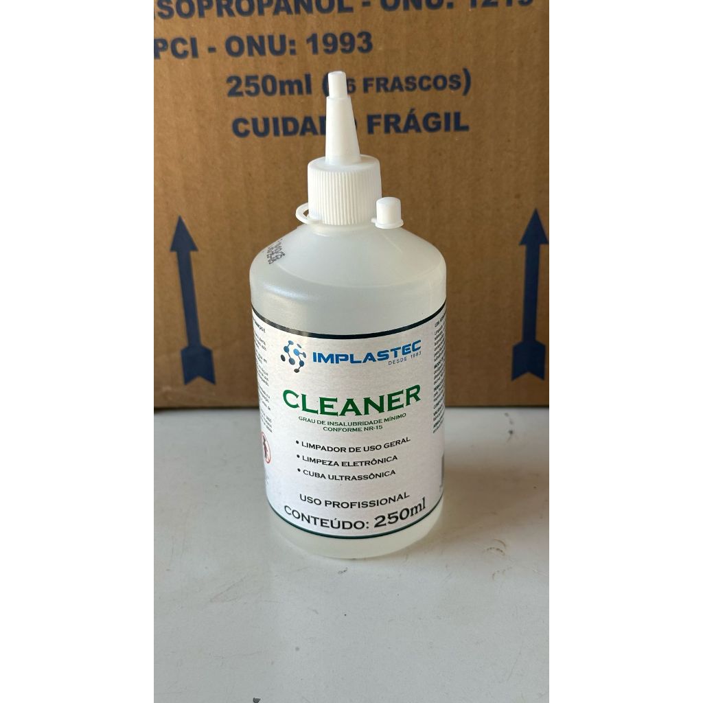 Cleaner 250ml Limpador de Uso Geral, Eletrônica, 