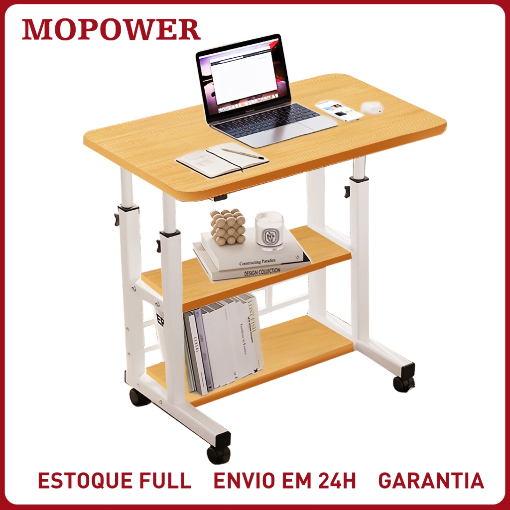 Mesa Multiuso Dupla Regulável Portátil para Lapt