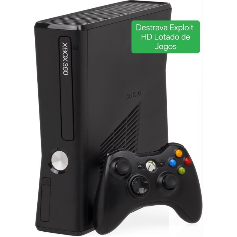 Xbox 360 Destravado Exploit HD Lotado de Jogos