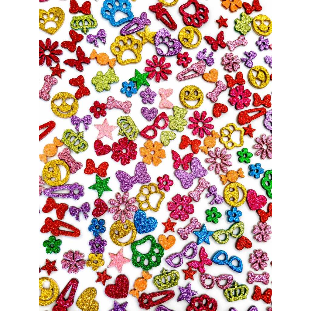 50 | 100 Mini Adesivos Pet – Cola Importada 