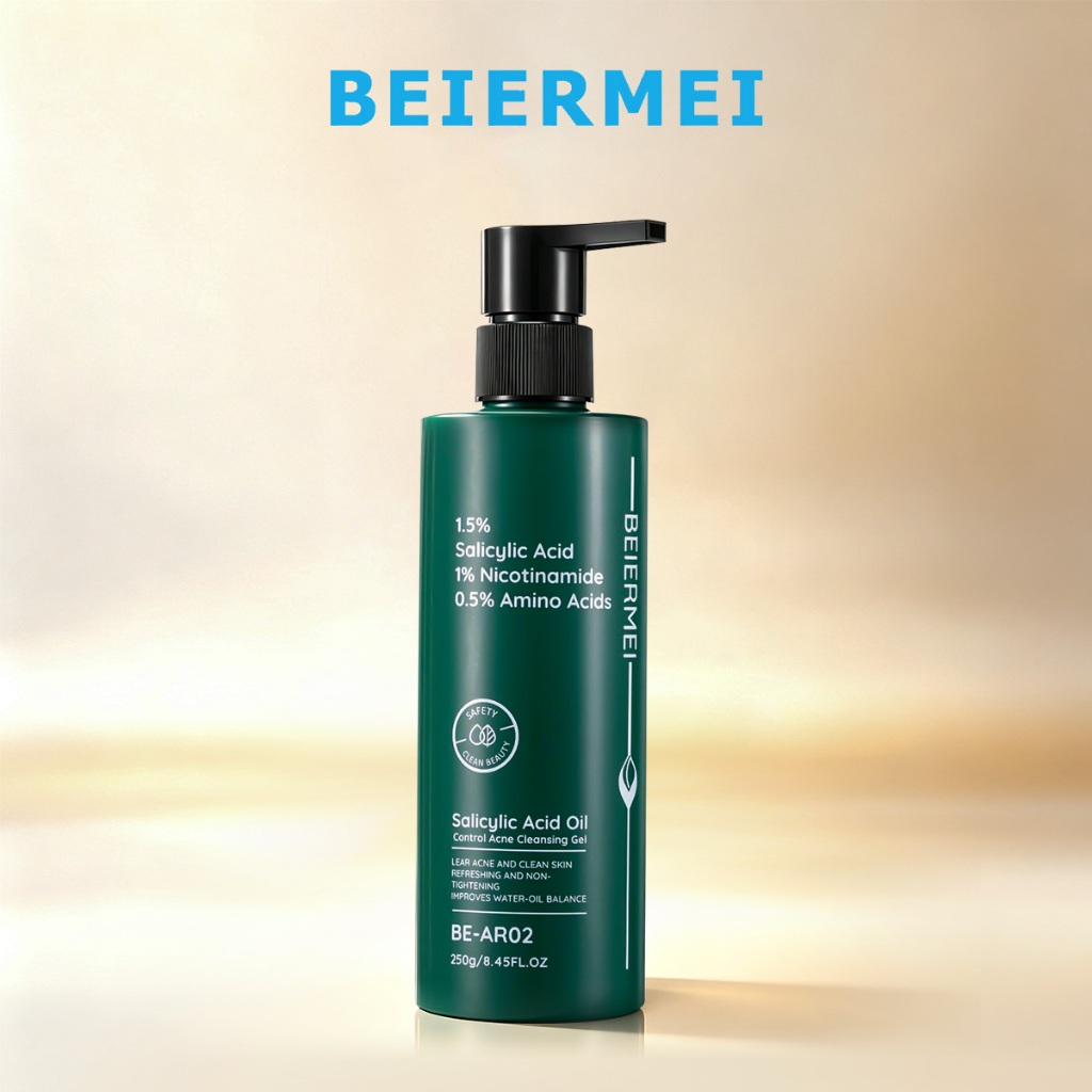BEIERMEI Limpador facial Ácido salicílico Poros 