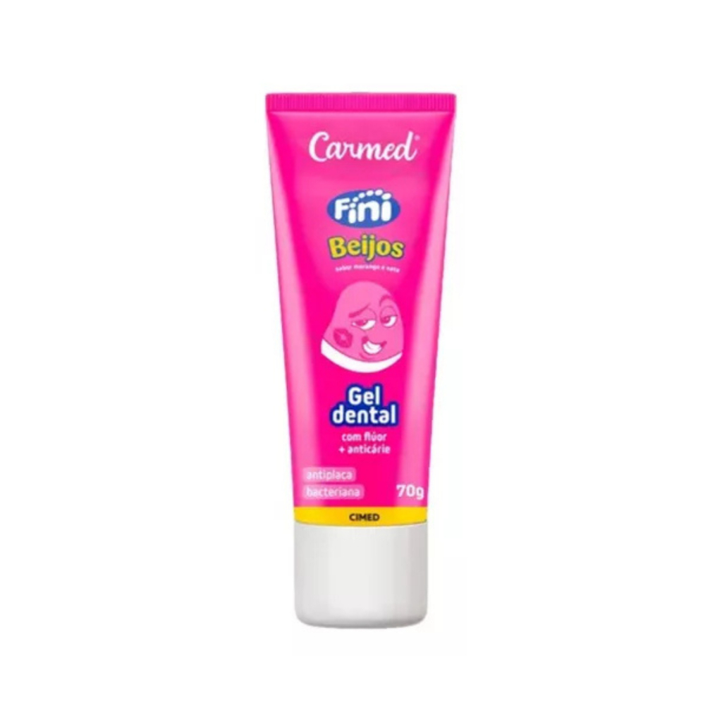 Gel Dental Carmed Fini Sabor Beijos Bom Hálito De