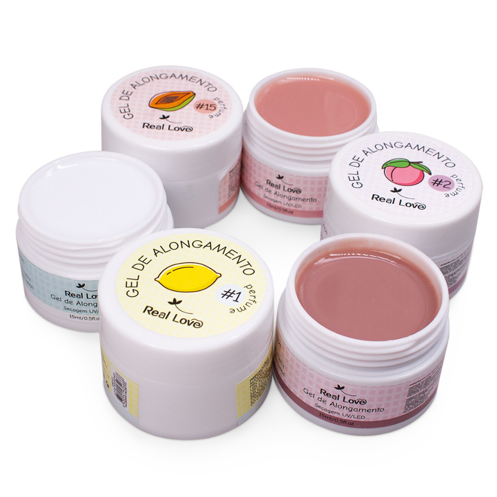 Gel de Alongamento para Unhas Linha Light Aromatiz