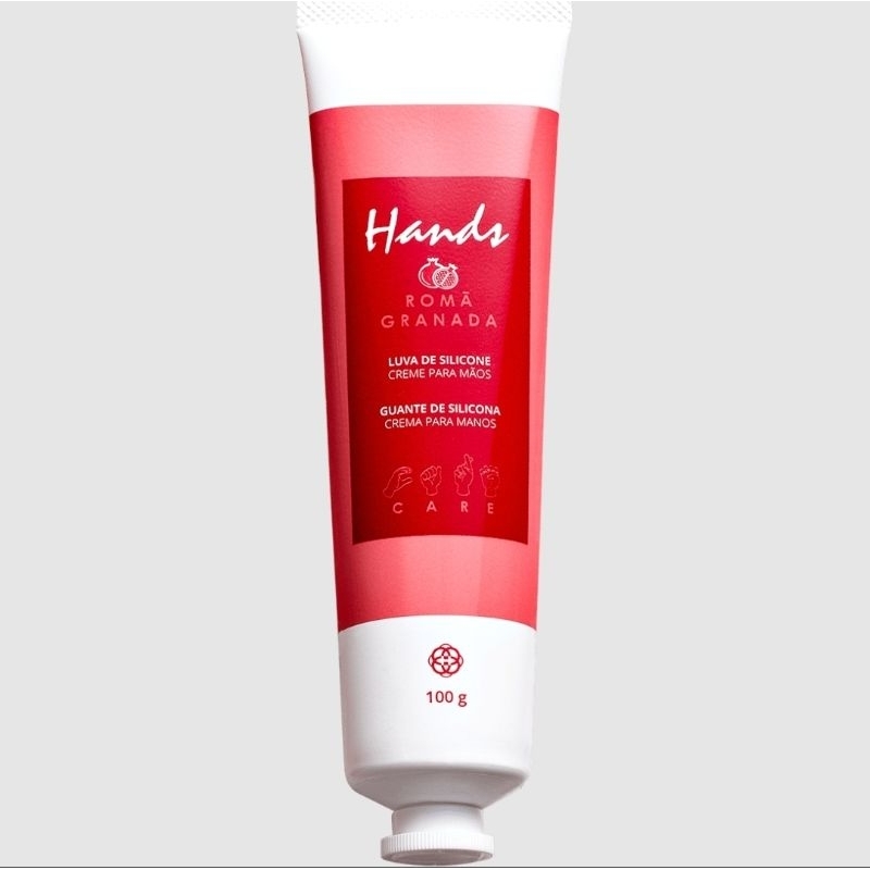 Luva de Silicone Hidratante para as Mãos Romã 10
