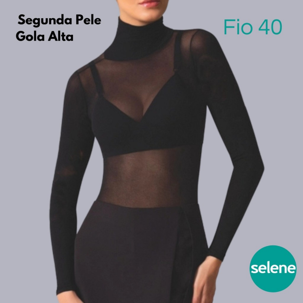 Segunda pele Selene 9900.001 Fio 40 Gola Alta T. �
