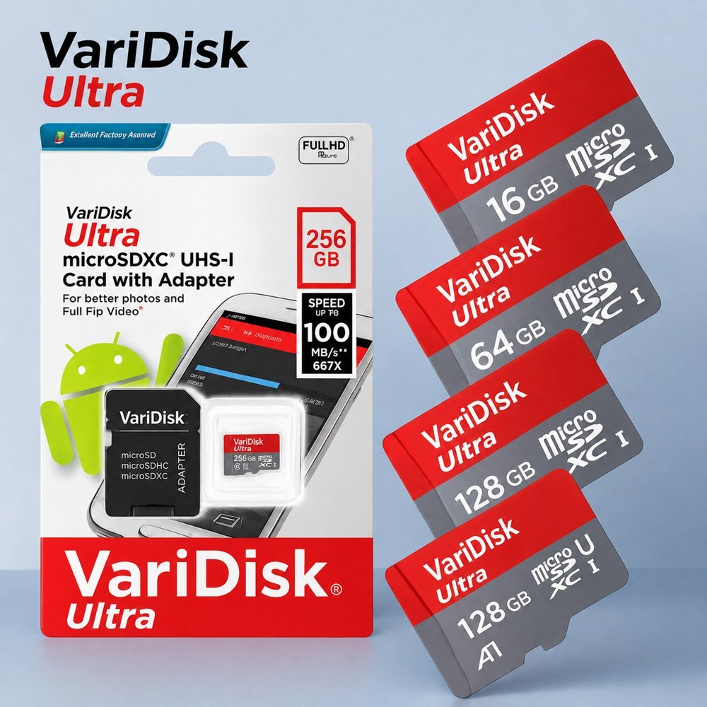 Cartão De Memória SD Ultra A1 Classe 10 256gb / 