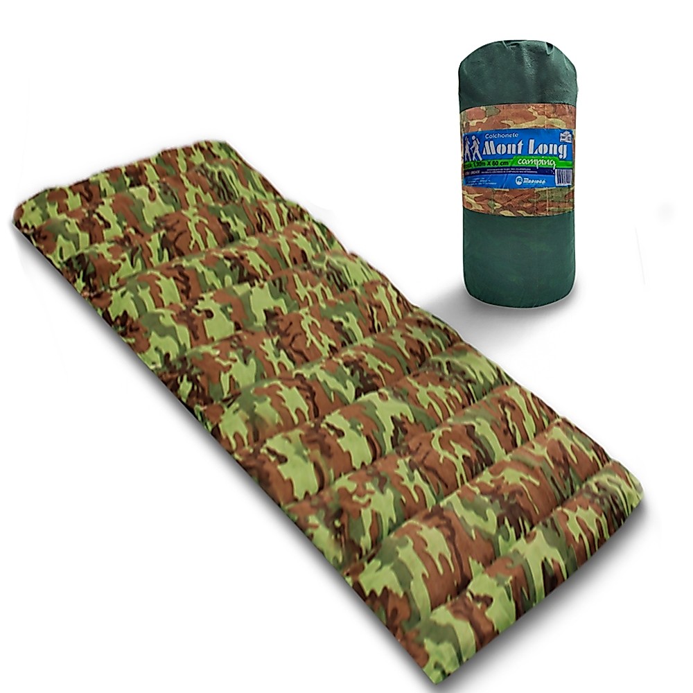 Colchonete Solteiro Camping MontLong 190x60cm Acam