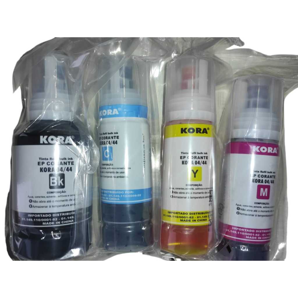 4 Tintas Para Epson L3250 L3150 L3210 L3110 L5190 
