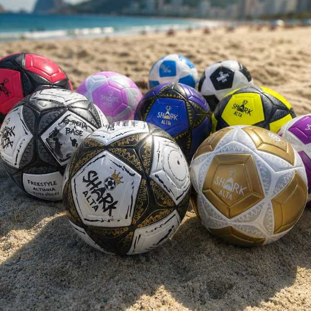 Bola Profissional de Altinha e Futevôlei Shark Al