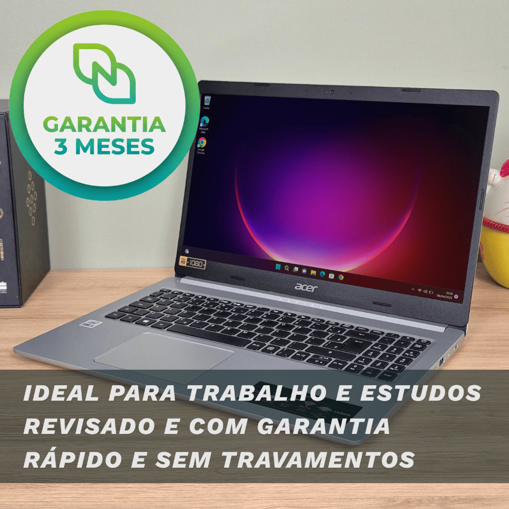 Notebook Intel i3 i5 i7 SSD Rápido Windows 11 | P