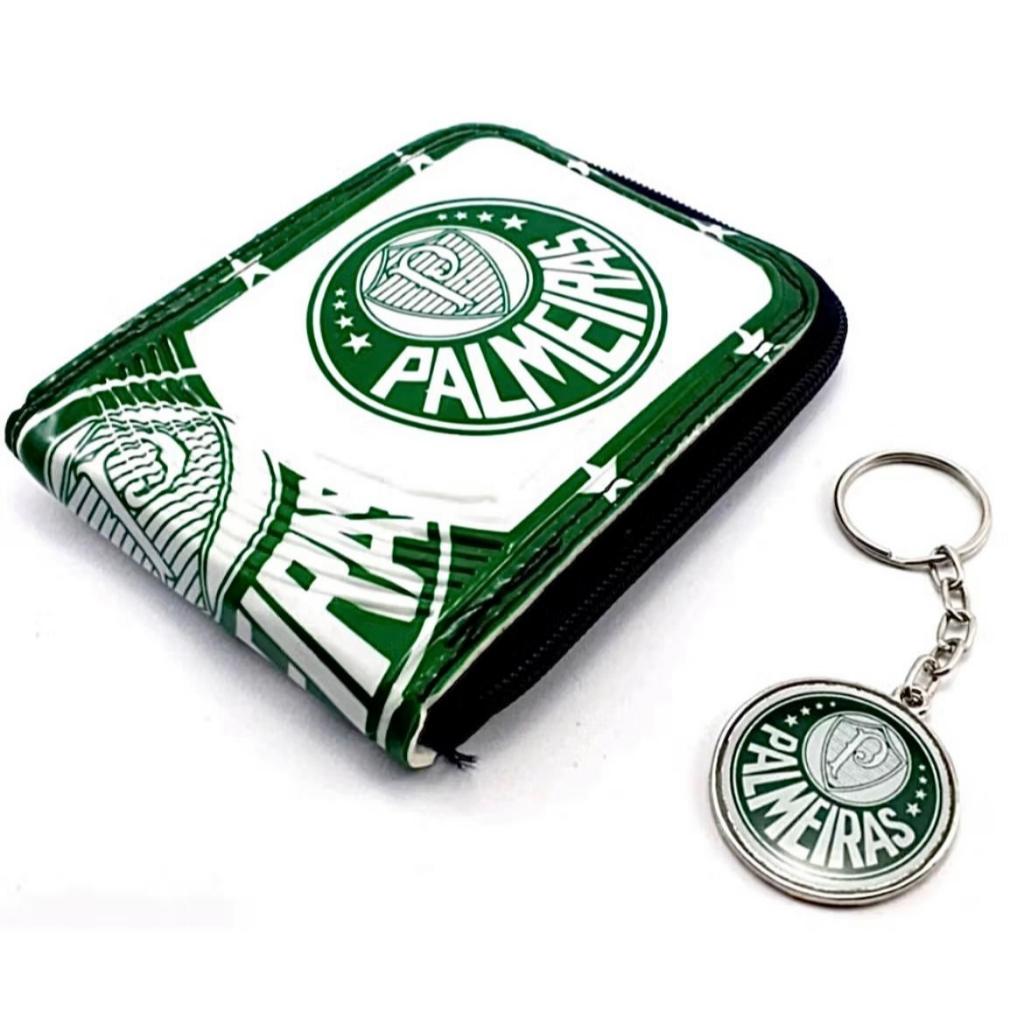 Kit Carteira + Chaveiro de Metal Personalizado Tim