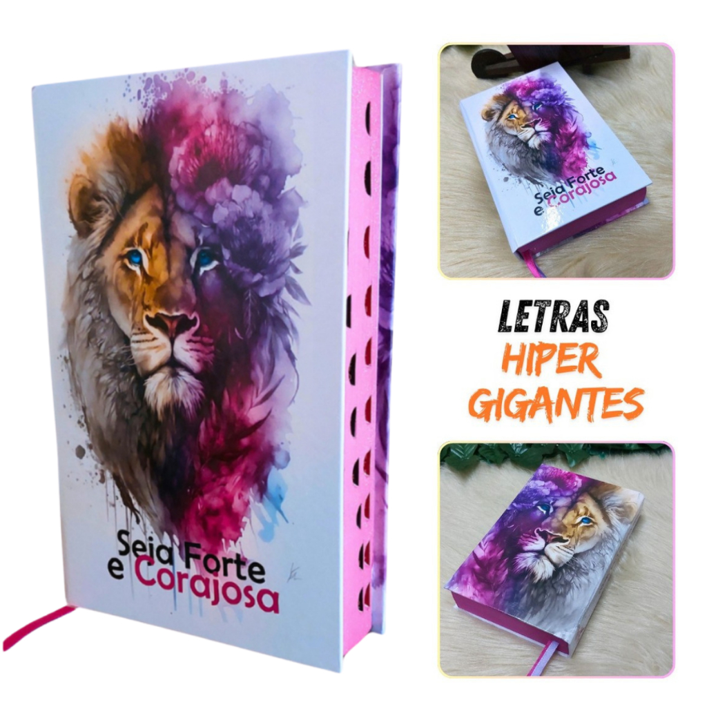 Bíblia Feminina Evangélica Letra Hiper Gigante J