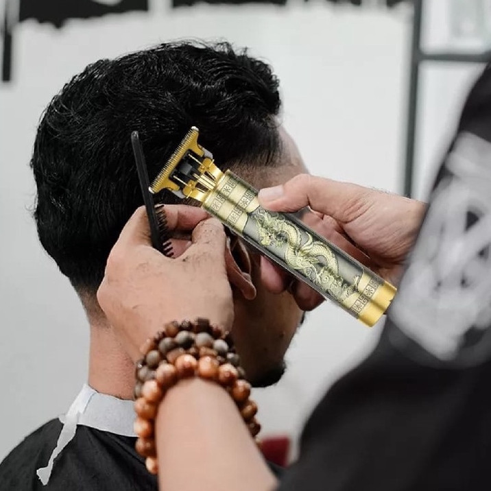 Máquina De Cortar Cabelo Para Barba Masculina Des