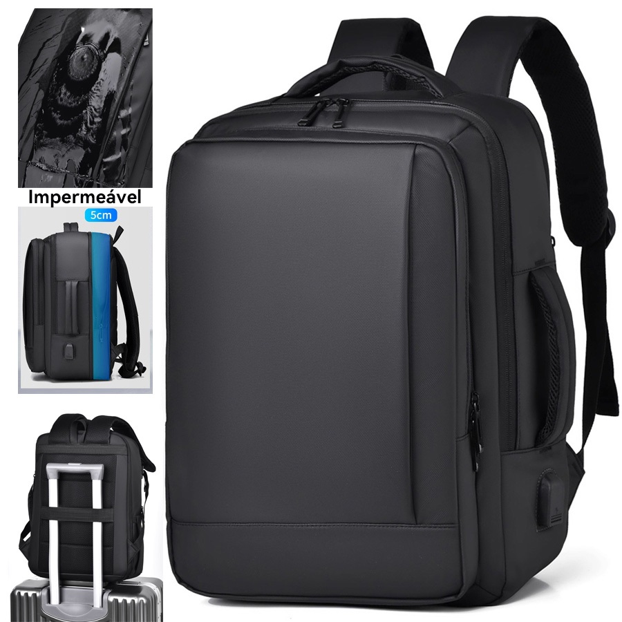 Mochila de laptop de negócios à prova dágua ref