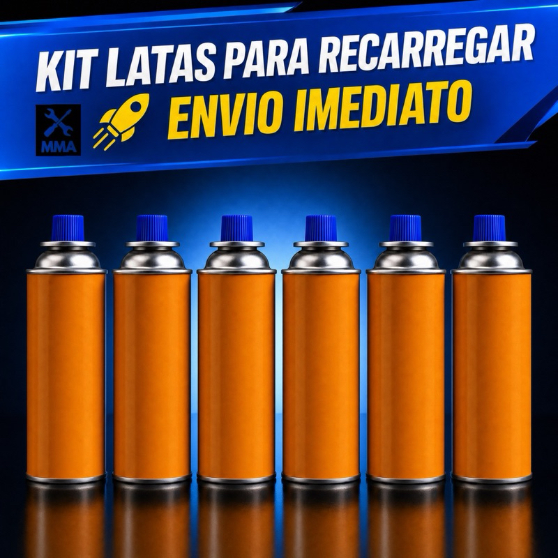 Kit Recarga Culinário Portátil de Cozinha Campin