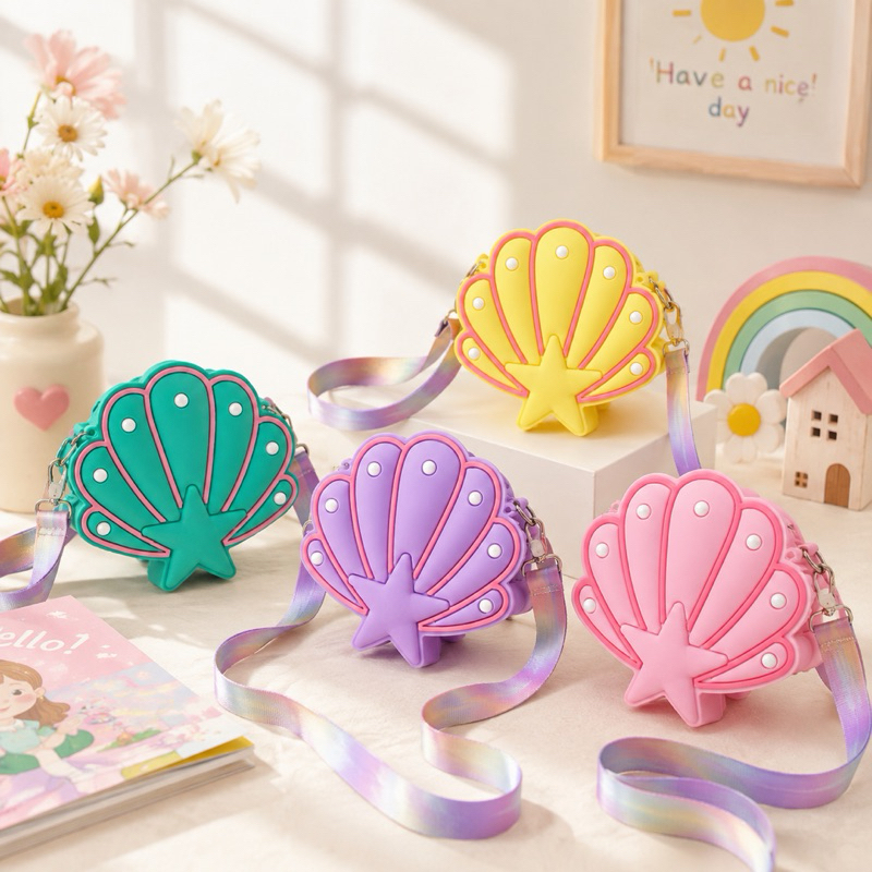 Bolsa Infantil em Silicone Tipo Transversal Para C