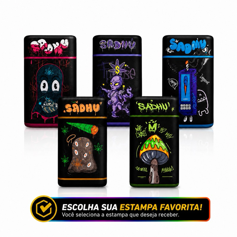 Isqueiro Maçarico Sadhu Emborrachado Colecionavel