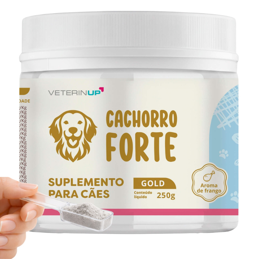 Suplemento Cachorro Forte Gold 250g Suplemento par