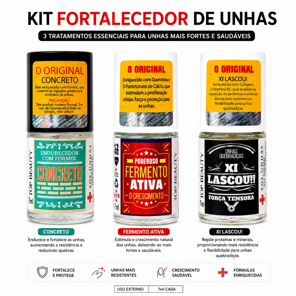 Kit 3 Bases OU 1 Unidade – Fortalecedoras De