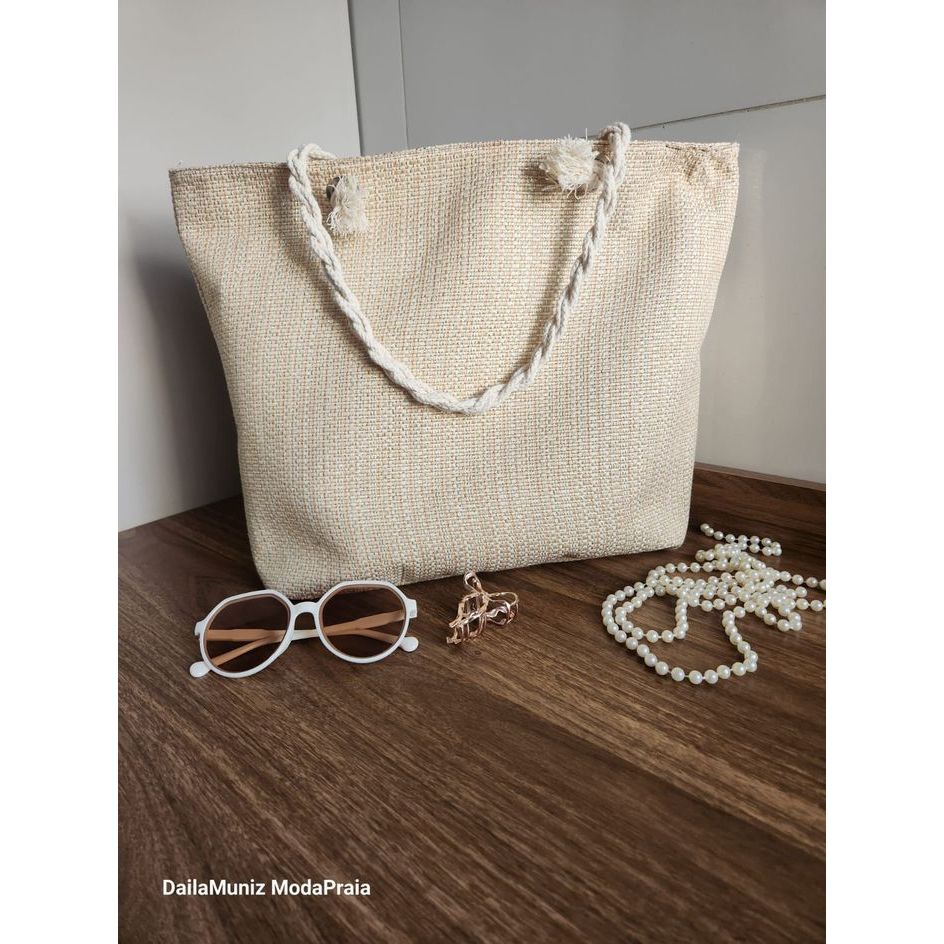 Bolsa de Praia Feminina Grande – Tendência 