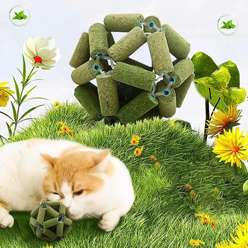 Brinquedo Gato Matatabi bolinha Lamber Catnip Limp