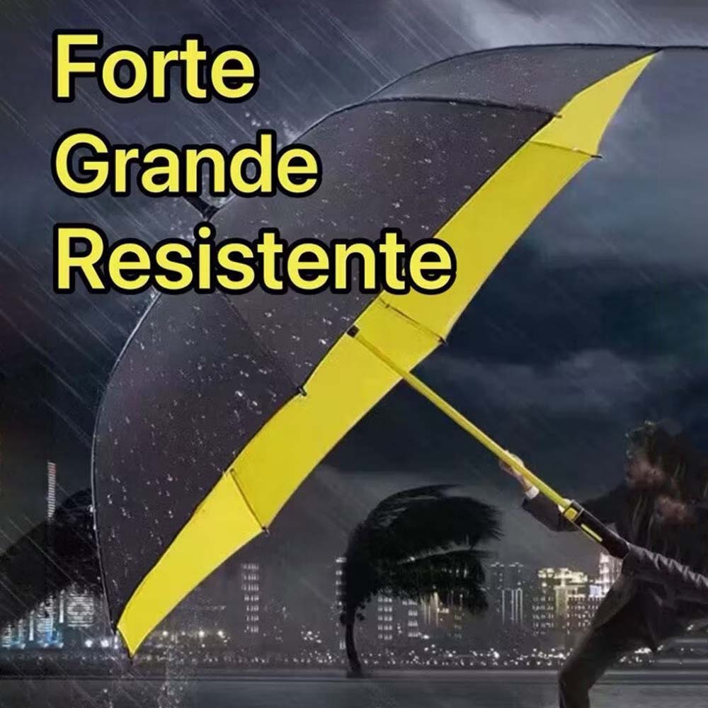 Guarda-chuva de grande porte  Reforçado com fibra