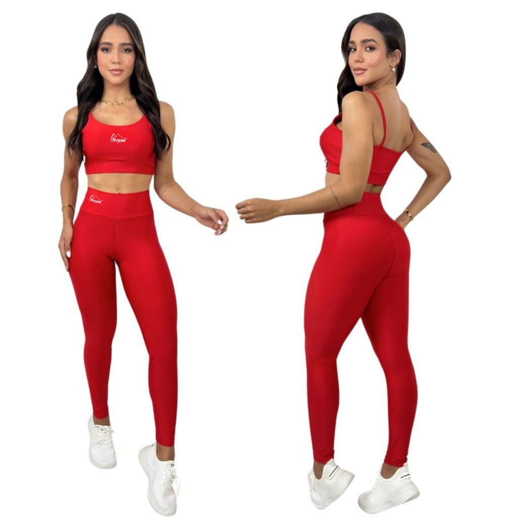 Conjunto de Academia /Corrida Feminino Fitness Cal
