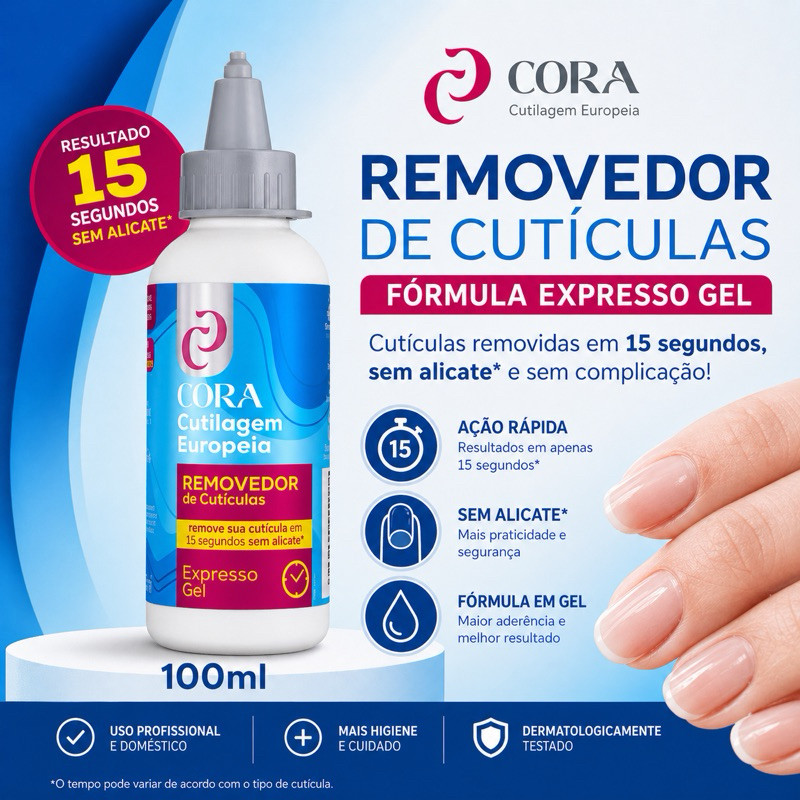Kinq GEL Removedor de Cutículas 100ml  Ação Rá