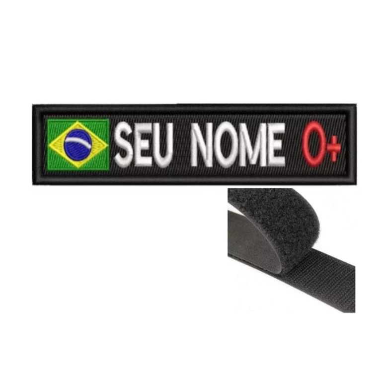 Tarja Patch – Bandeirinha do Brasil, seu nom