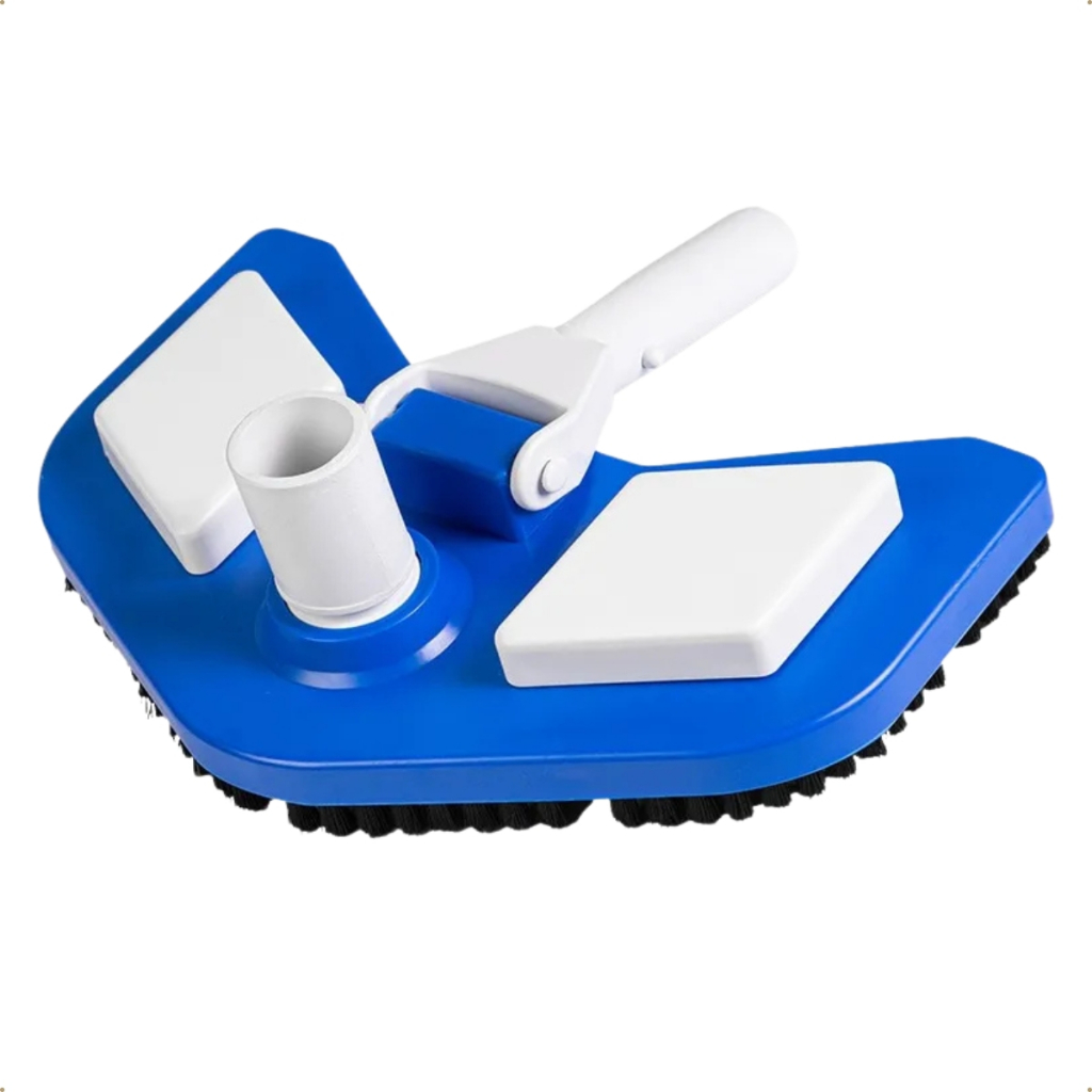 Aspirador Para Piscina Médio Com Cerdas Plástico