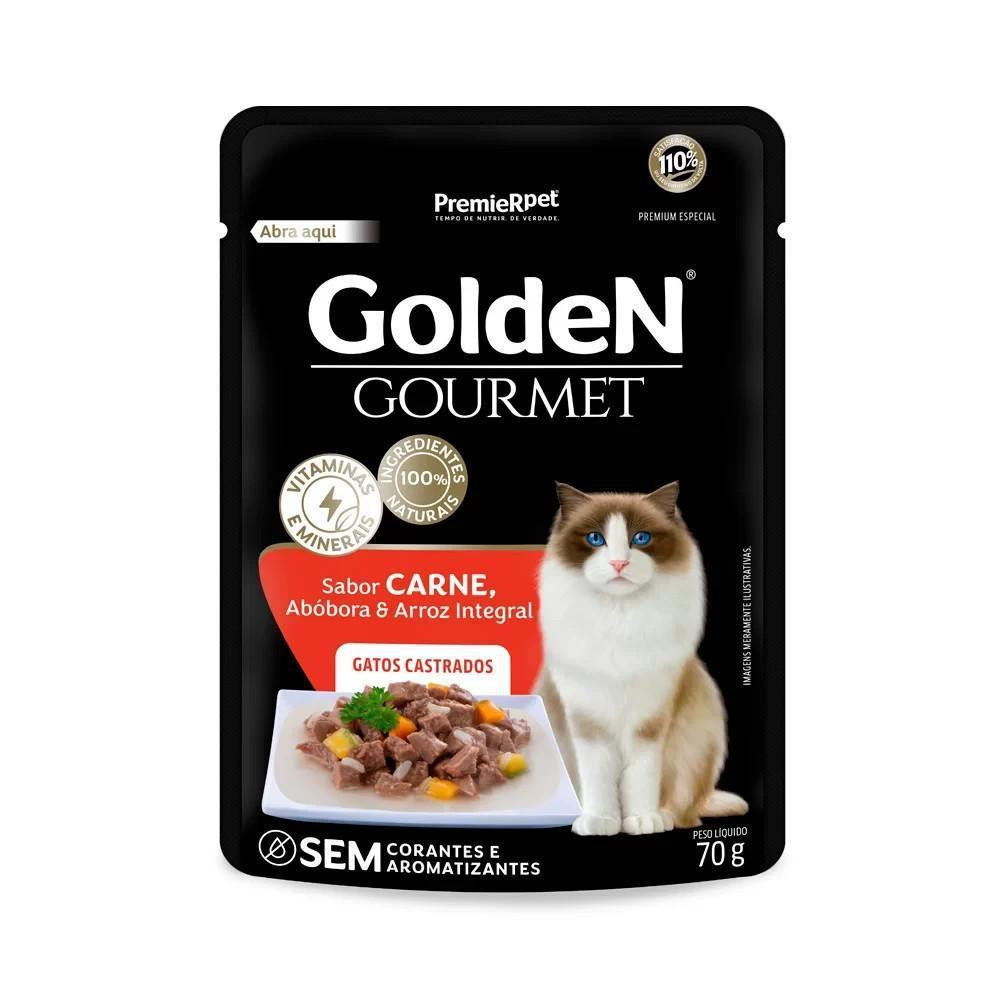Ração Úmida para Gatos Adultos Castrados Gourme