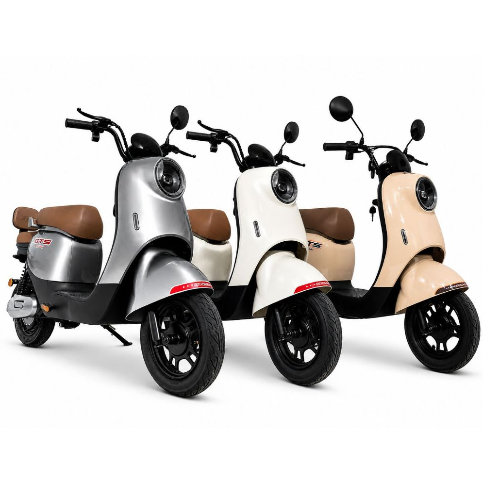 Scooter Elétrica Retrô GTS JD-06 500W 48V 20Ah A
