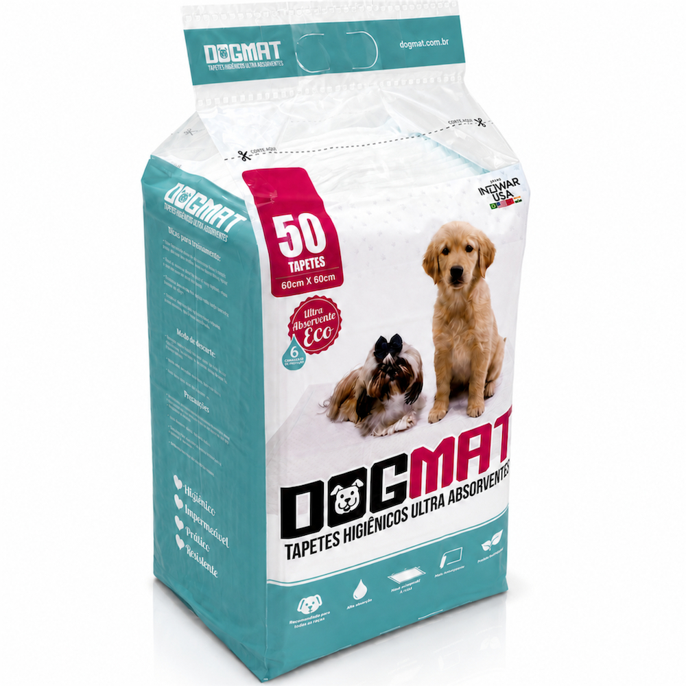 Tapete para Cachorro Higiênico com 50 Unidades DO