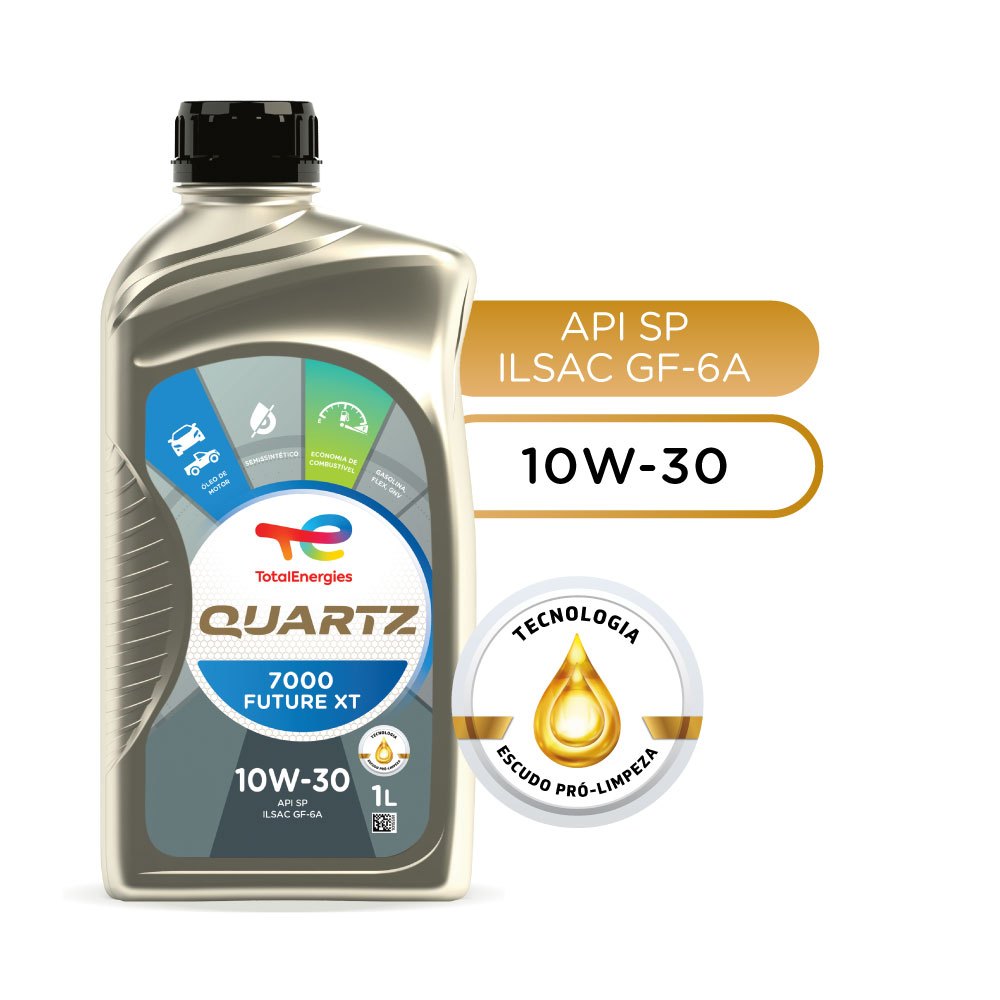 TotalEnergies Óleo Semi Sintético 10W-30 Quartz 