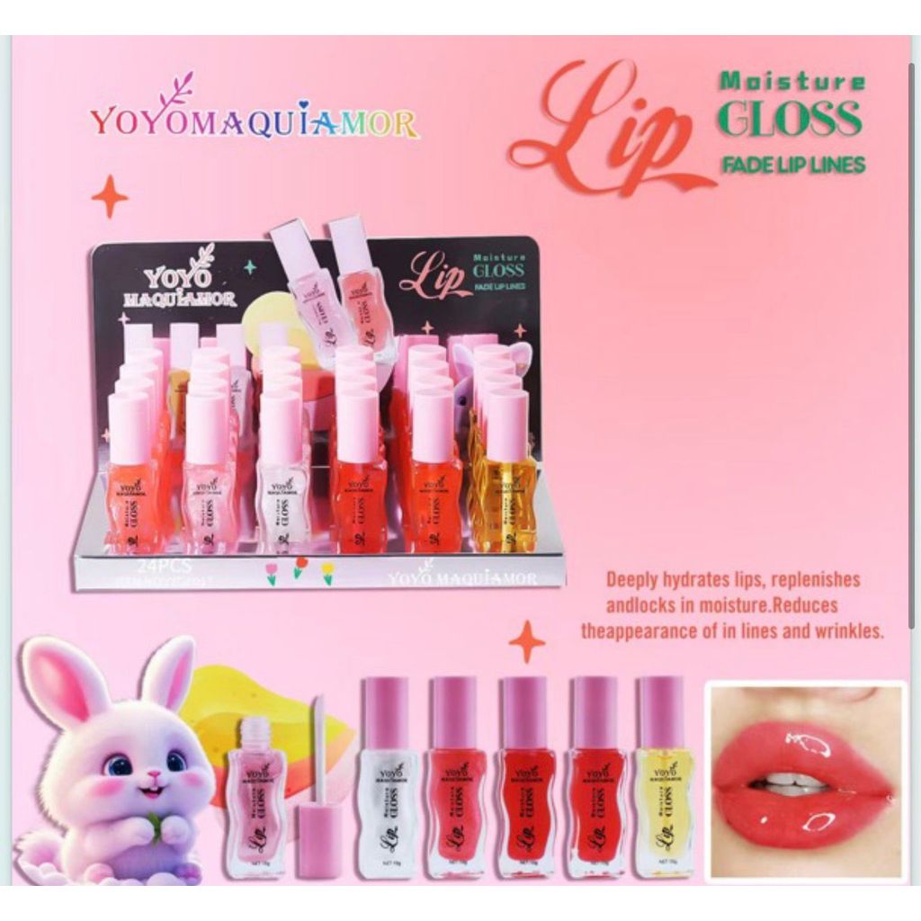 Kit 3 ou 6 Lip Gloss / Balm / Batom Lip Plump Sere