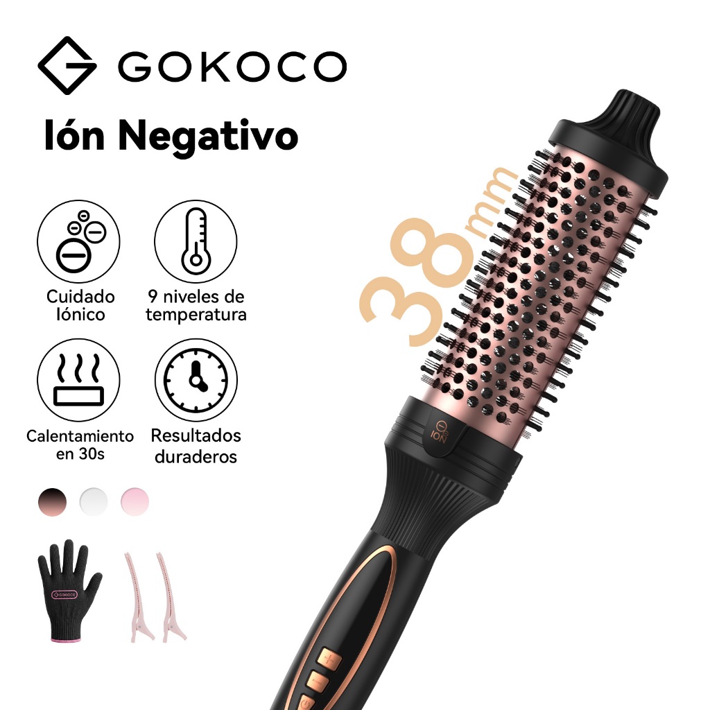 GOKOCO Modelador De Cabelo Portáti íons Negativo
