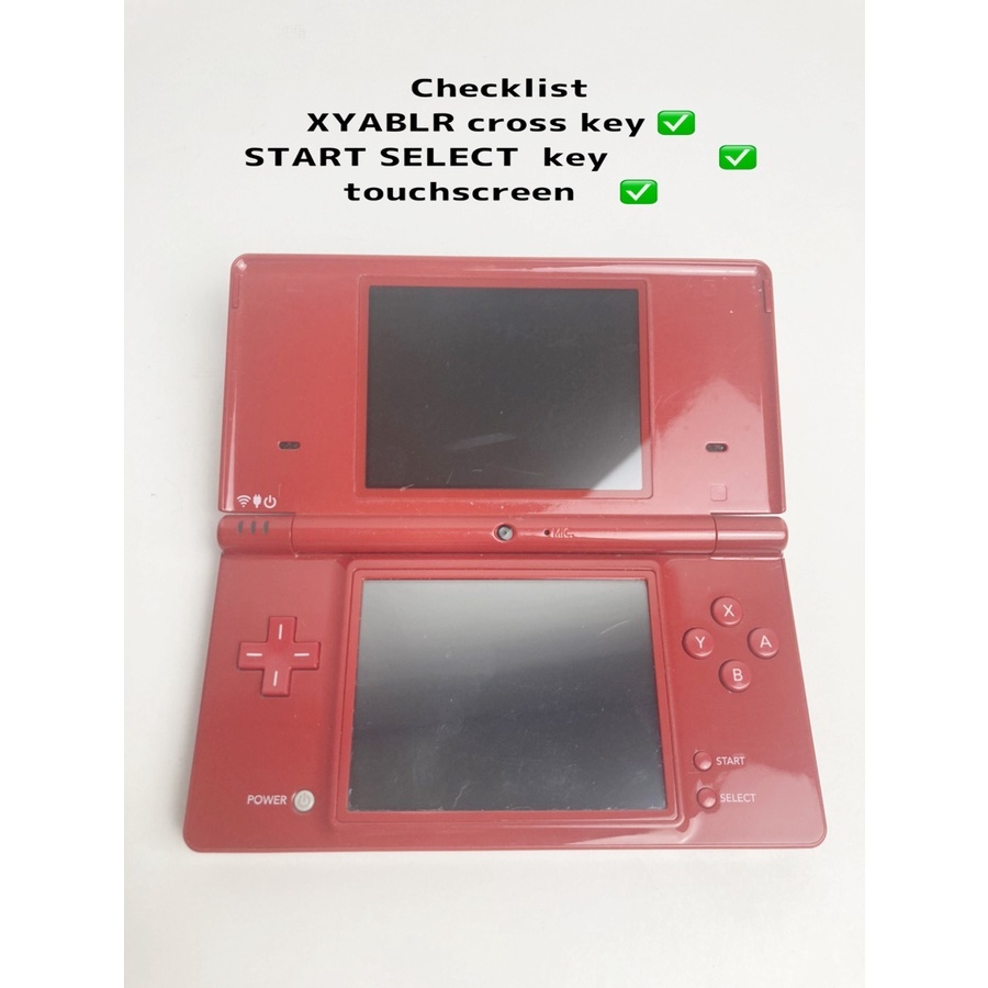 Used Nintendo DSi Tll-001 (Vermelho) Com Caneta Co