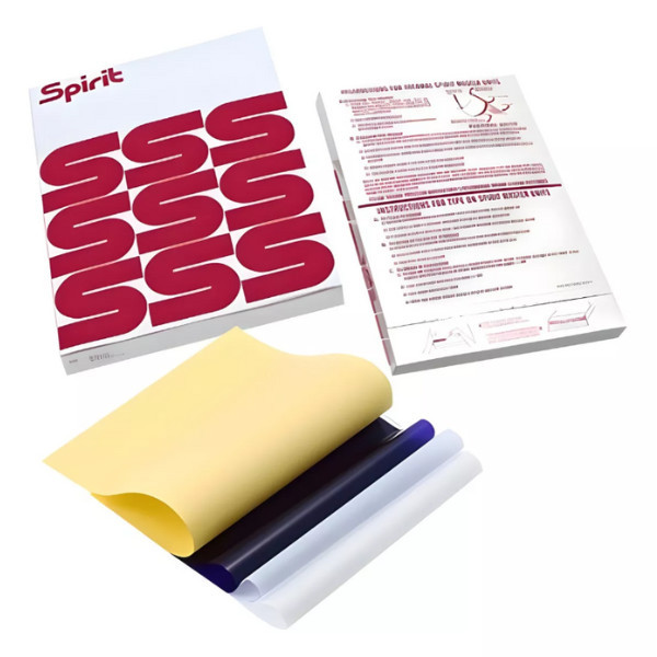 25 Pç Papel Stencil Thermal Spirit Tatuagem Decal