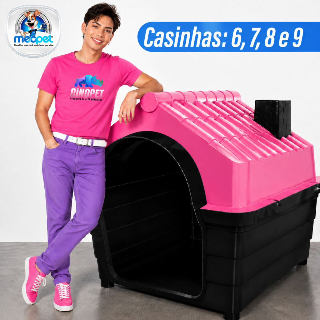 Casa Casinha Plástica Para Cachorro N6 N7 N8 N9 P