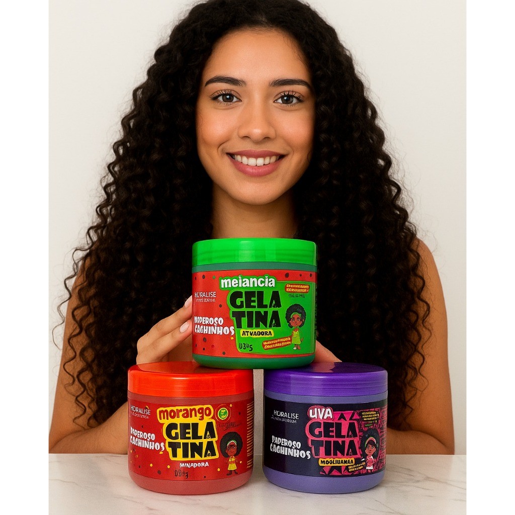 Gelatina Kids Melancia, Uva e Morango Poderoso Cac
