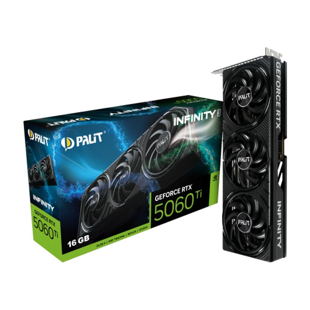Placa de Video GeForce NVIDIA PALIT RTX5060TI 16GB
