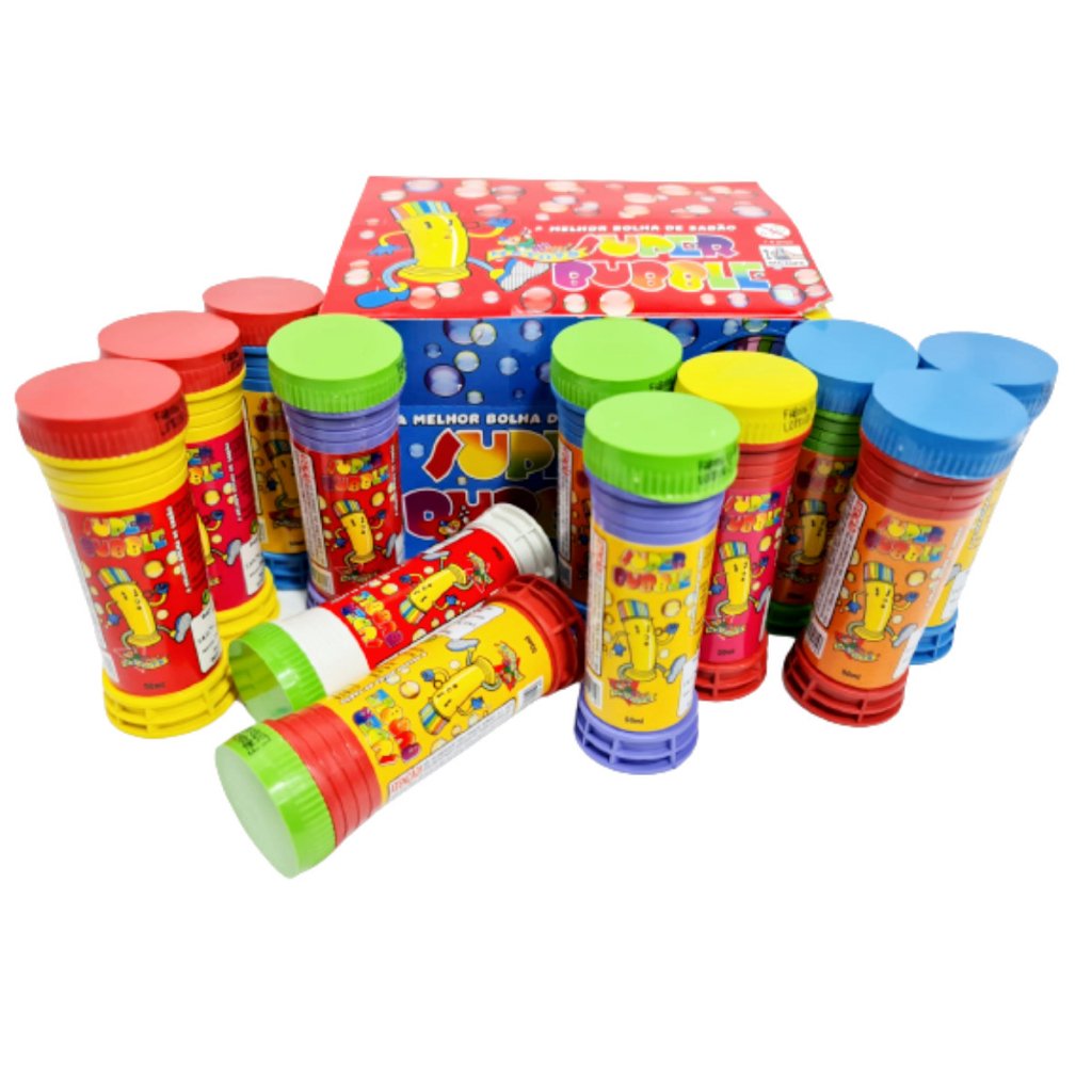 Kit 10 ~50 Bolha de Sabão Oferta Dia das Crianç
