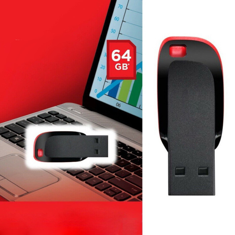 Pendrive USB 8GB 16GB 32GB 64GB Cruzer Lâmina 2.0