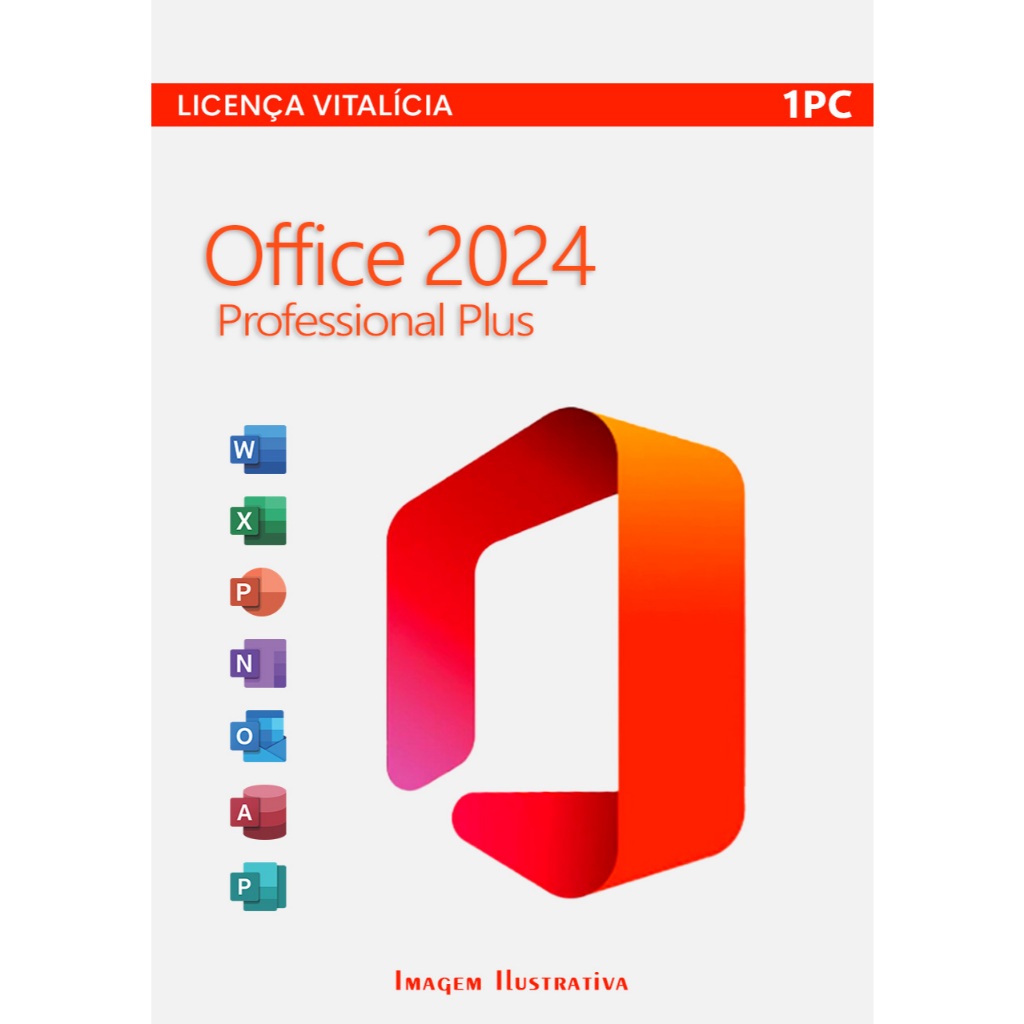 Microsoft Office Professional Plus 2024 | Cartão 
