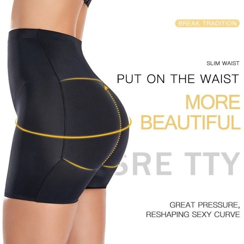 Short Cinta Com Enchimento Modela Levanta e Empina